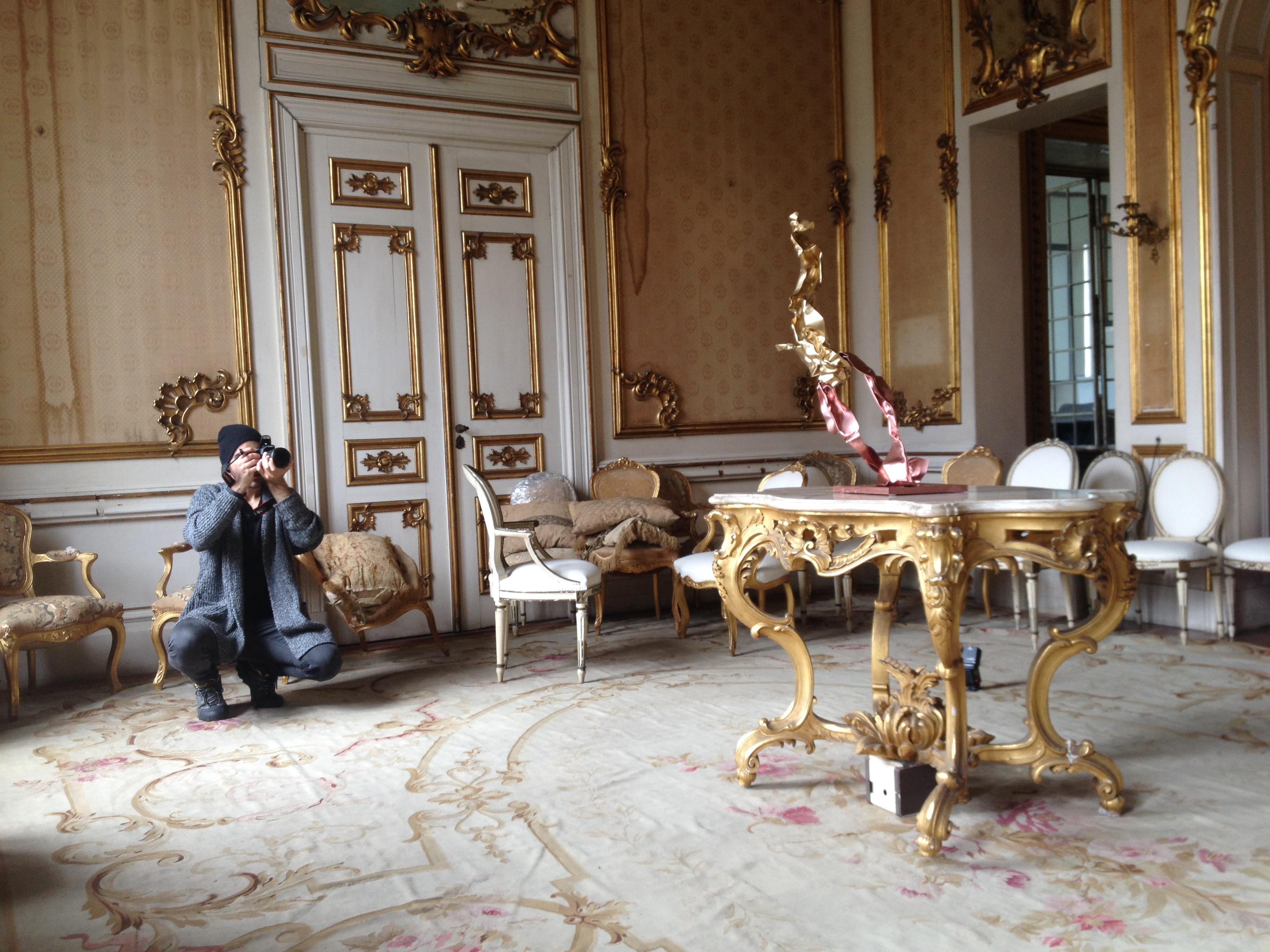 Interior do Palacete Mendonça